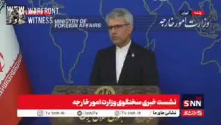 ️🇱🇧🇮🇱🇮🇷 דובר משרד החוץ האיראני, Esmail Baghaei, הגן על הנשק של חיזבאללה, ואמר שהם משמשים להגנה על הרי…