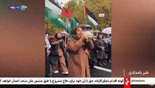 🎦 Demonstrations in Berlin in support of the Palestinian people and condemnation of Israeli crimes.