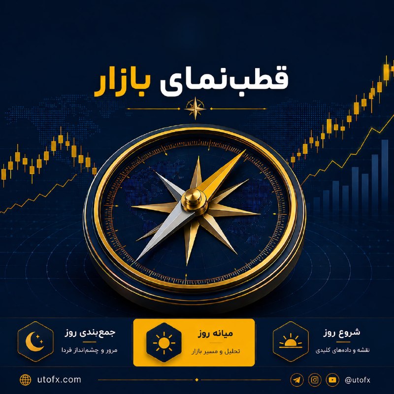 UtoFX | مرجع فاندامنتال فارکس و انس طلا: ✅ قطب‌نمای بازار | میانه روز مهم‌ترین اتفاقات نیمه اول روز:🔹 بازگشت نسبی دلار و اوراق قرضه: با وجود شوک اولیه روز گذشته،