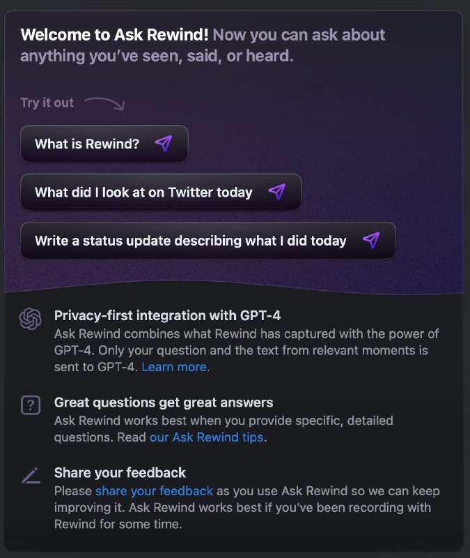 🎁 现在可以免费领取 1 年 Rewind.ai Pro：