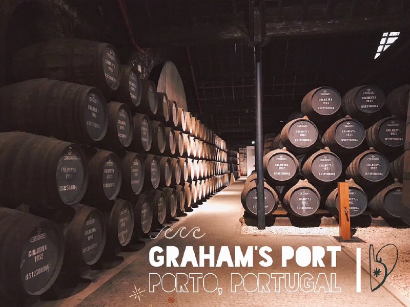 【Porto．走跳】葡萄牙波爾圖加亞新城尋訪Graham's Port波特酒莊與杜羅河岸散策