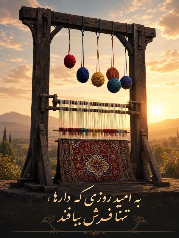 اِمرین: ✳️به امید روزی که دارها ، تنها فرش ببافند#امرین @emrinhamo