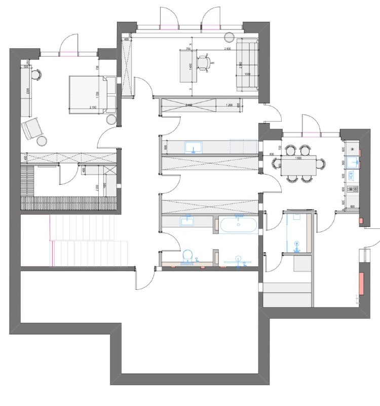 Покажу финалы самого большого проекта 2025 года. Дом для семьи из 4 человек. 1 часть. - изображение 10 - покажу, финалы, самого
