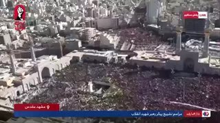 — 🇮🇷 נוכחות משוערת במשהד היא 4.5 מיליון אבלים