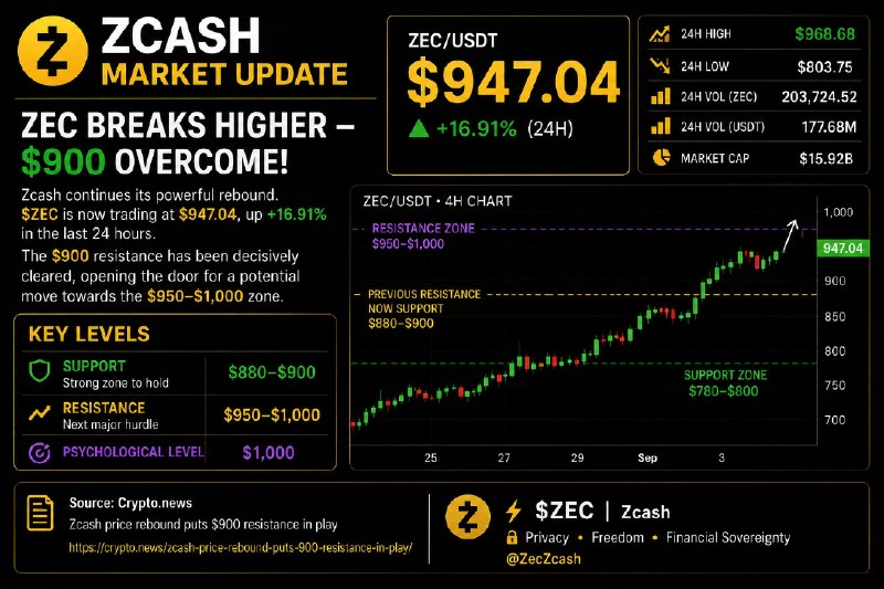 ZCASH MARKET UPDATE — PRICE DISCOVERY CONTINUES