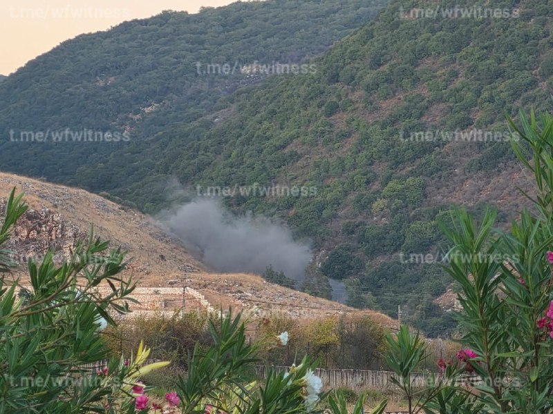 ️🇱🇧🇮🇱 תקיפת מזל"ט ישראלית כוונה לג'רמוק, מחוץ לרצועת הביטחון, בדרום לבנון.