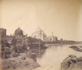 The first known photograph of the Taj Mahal, 1855.Time Machine | Historical Photo