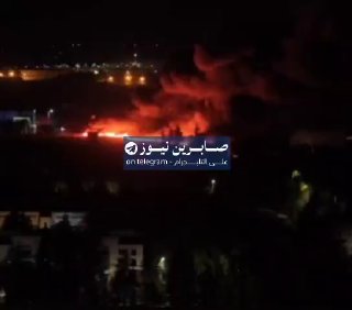 🔴שריפה גדולה פרצה ביצרן מנועי סילון ותעשיות צבאיות בטורקיה