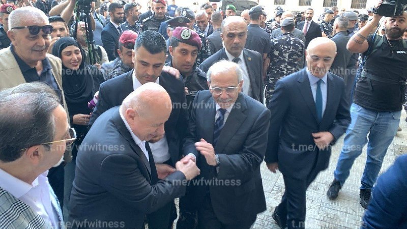 Lebanese Prime Minister Nawaf Salam began his tour in the Greater Nabatieh region from the Internal Security Forces complex in Kfar Jouz, southern Lebanon.