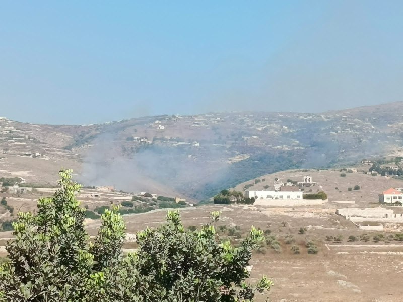 🚨הפצצה ארטילרית בין העיירות מרקבה והאולה.