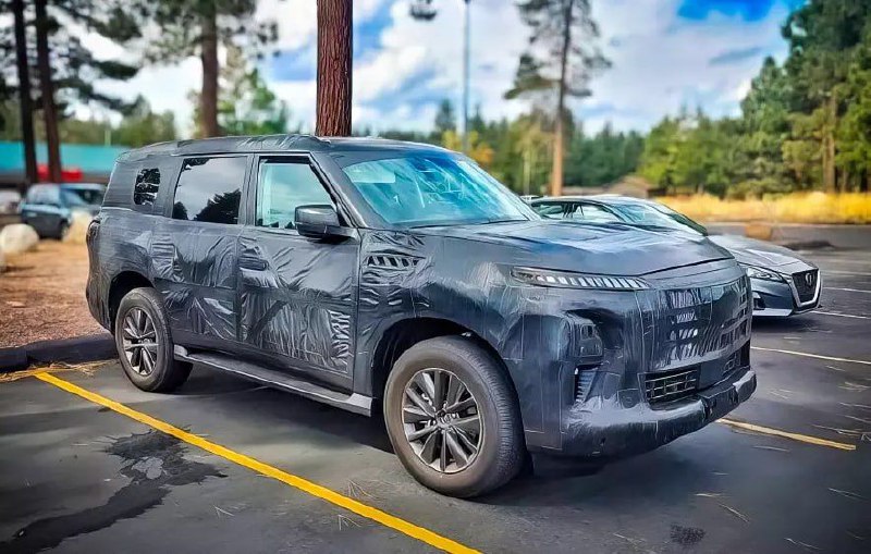 Шпионские фотографии Nissan Patrol следующего поколения 2
