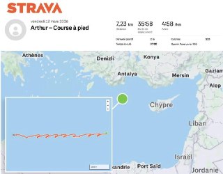 И вторая подряд новость про французские ВМС. Моряк случайно раскрыл местоположение авианосца «Шарль де Голль», пишет Le Monde. Он записал пробежку на палубе через приложение Strava, и данные оказались в открытом доступе. Хотя сам факт присутствия авианосца