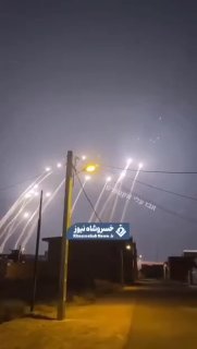 — 🇮🇷/🇮🇱 Part of the footage of Iranian ballistic missiles launched toward Israel, October 1, 2024