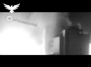 ️🇺🇦🇷🇺 צילומי טלוויזיה במעגל סגור לוכדים רגע של השפעה בקייב, אוקראינה.