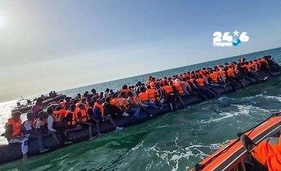 🇮🇱 לבריטניה הגיעו 230 מהגרים בלתי חוקיים בסירה אחת. זהו שיא לאומי חדש בהיסטוריית המדינה, מדווח The Indepe…