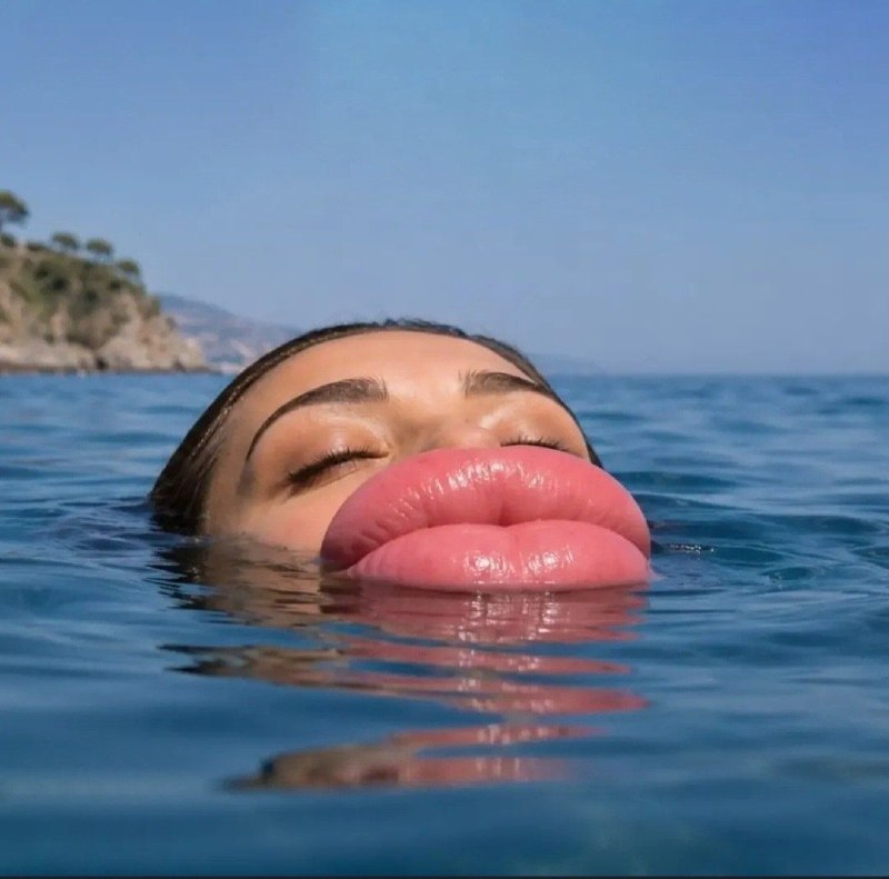 پست های ناب: تازه فهمیدم چرا ژل تزریق میکنن 😳🤣