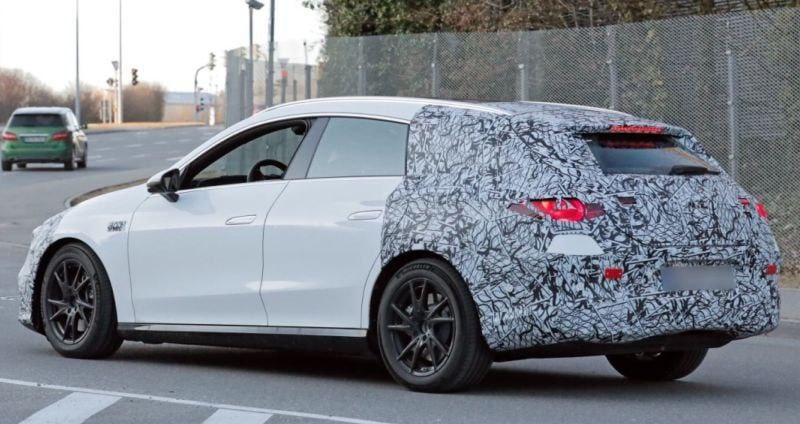 Первые фото нового Mercedes-Benz CLA в кузове универсал 2