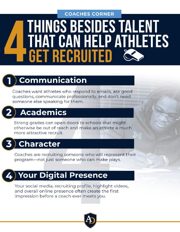 Basketball Trainer: ✅ 4 THINGS BESIDES TALENT THAT CAN HELP ATHLETES GET RECRUITED.👇4 عواملی غیر از استعداد که به جذب ورزشکاران کمک می کنند