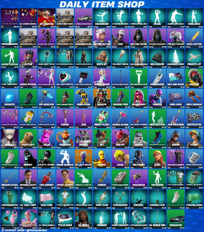 Fortnite Br | فورتنایت بی آر: 📰 | Item shop📢 Fortnite Battle Royale#️⃣ #Fortnite #فورتنایت 💬 Join US : @Fortnite_Br🛍 SPONSOR : NoyekGem.com@Raika the 