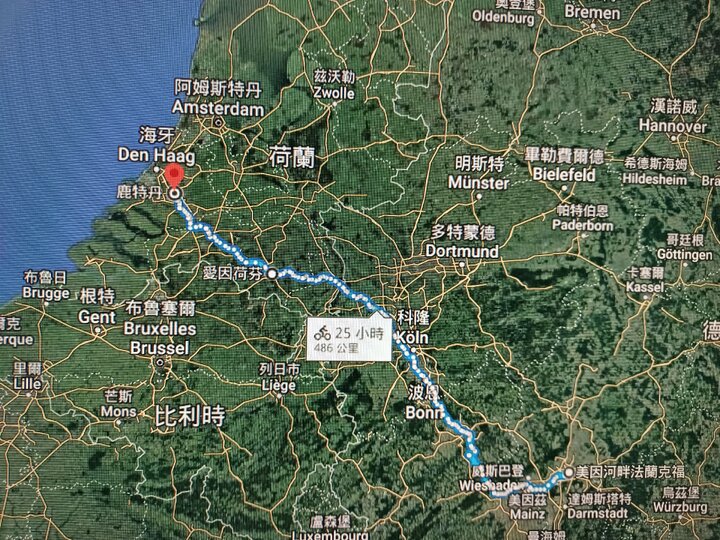 2023萊茵河的單車旅行