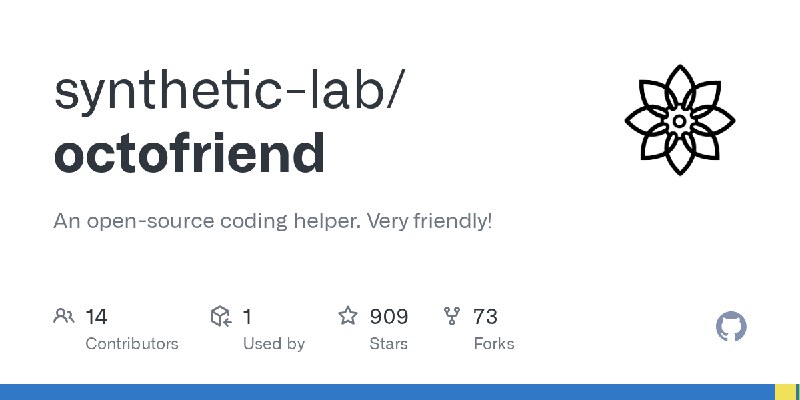 GitHub - synthetic-lab/octofriend: An open-source coding helper. Very friendly!