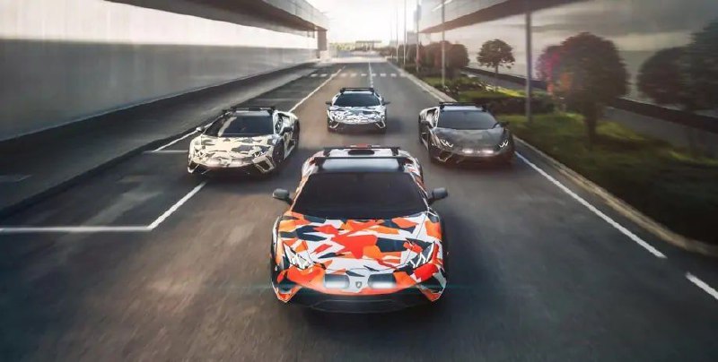 Lamborghini Huracan Sterrato получила камуфляжную окраску 5