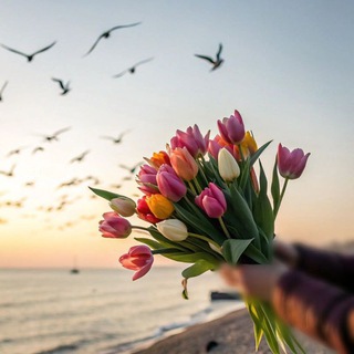 Telegram profile photo for ورد 🌸 و قهوة ☕️
