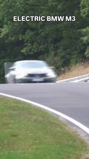 Готовящийся к выпуску электромобиль BMW M3 был замечен на легендарной трассе Нюр