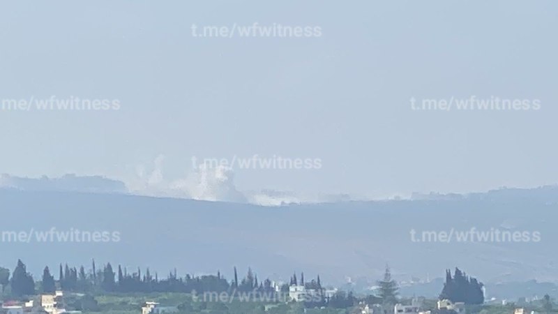 ️🇱🇧🇮🇱 פיצוץ נצפה באל-מנצורי, דרום לבנון, כתוצאה מפעילות ההריסה הישראלית.