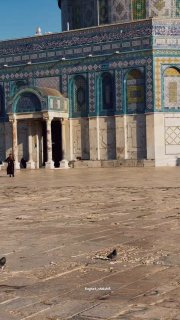 صور جديدة من صحن قبة الصخرة بالمسجد الأقصى