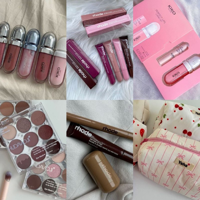 کاکتوس🌵: «لوازم ارایشی» مینیمال و لوکس برای تویی که لایق درخششی🤩👜✨پلت‌سایه،لیپ‌گلاس،براش و....💄💄💄💄👄💄اگه خوشبویی و خوشمزگی تو تابس