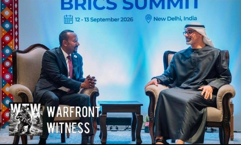 ️🇪🇹🇦🇪 ראש ממשלת אתיופיה, אבי אחמד עלי, הודיע כי נפגש עם יורש העצר של אבו דאבי, השייח חאלד בן מוחמד בן ז…