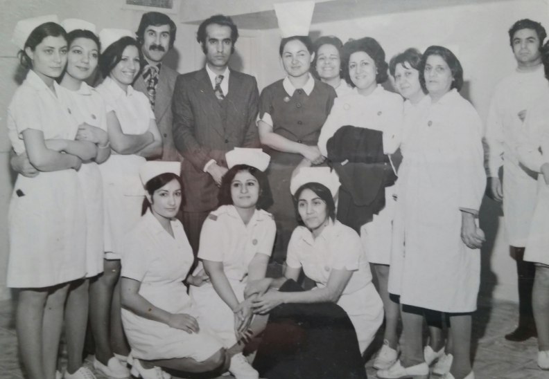 ردپای تاریخ: مرکز چشم پزشکی بیمارستان فارابی تهران. نوروز سال 1357🆔 @Iran5History