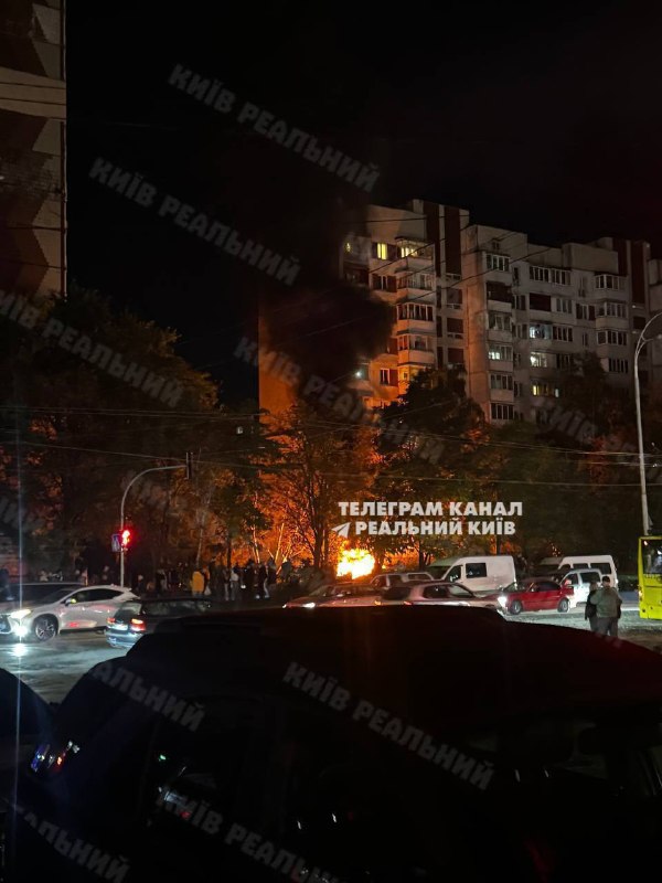 🇷🇺🇺🇦️ The right bank of Kyiv is without electricity after the "Gran" strike.