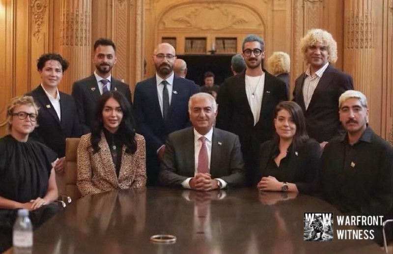 ️🇫🇷🇮🇷 יורש העצר הגולה של איראן, רזא פהלווי, נפגש עם פעילי LGBTQ+ איראניים, אמנים ונציגים של ארגוני הסבר…