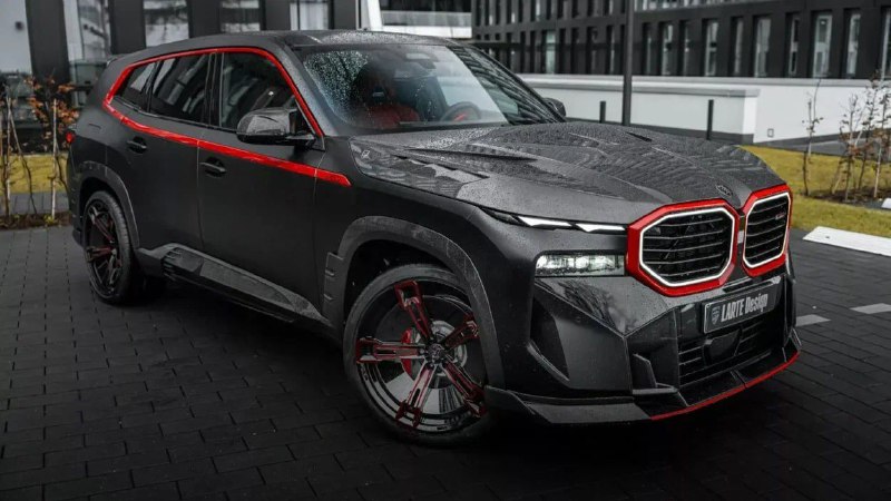 Гибридный кроссовер BMW XM Label Edition от тюнинг-ателье Larte Design 3
