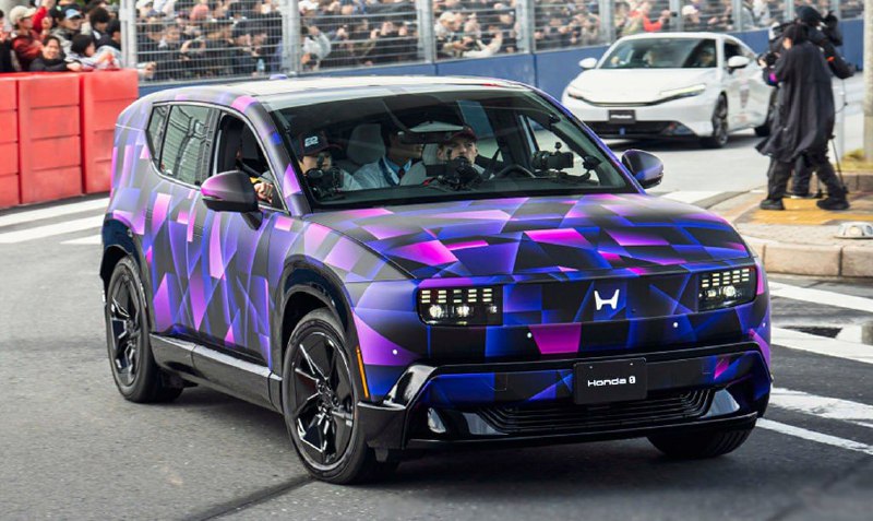 Honda сделала публичный показ электрокроссовера 0 SUVПубличный дебют модели сост