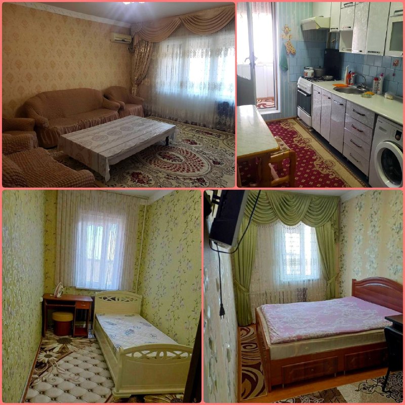 •Аренда:- Чиланзар, парк Гафур Гулом.- 3 комнатная, 2 этаж, 5 этажный дом, хороший ремонт, мебель и техника, интернет, цена: 550$------------------------------------✏️ Telegram 👉 @dom_vsem_uz--------