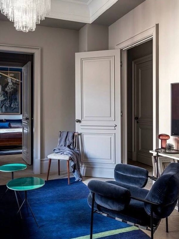 Тёмно-синий это цвет уверенности, спокойствия и интеллекта. Он не кричит, а завораживает. Добавь его в интерьер и даже самое простое пространство з... - изображение 2 - тем, кто, спокойствия