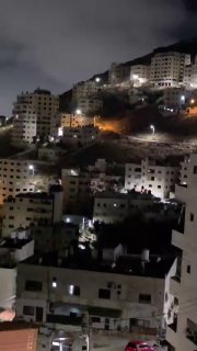 חלק דחוף בהסתערות רחוב אבו בכר בהר הצפון בעיר שכם