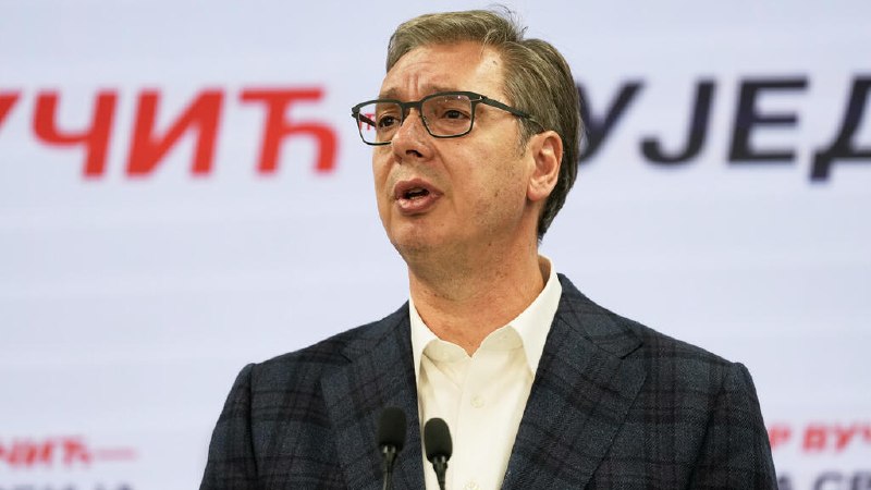 ווצ'יץ' מודה בתבוסה של מפלגתו בבחירות המחוקקות בסרביה, ותנועת הסטודנטים חוגגת את הניצחון