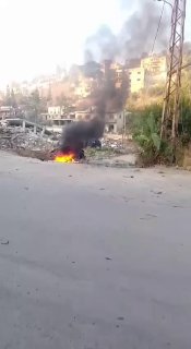 לפני זמן קצר רכב הותקף מהאוויר