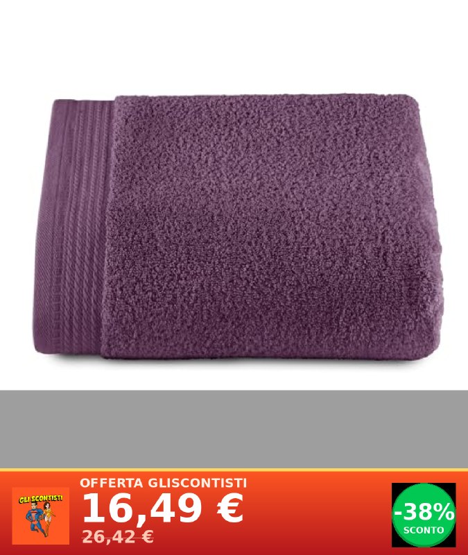 TOP TOWEL ASCIUGAMANI DA BAGNO GRANDI 100% COTONE