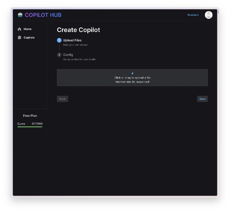 如何基于 ChatGPT 创建个人的知识库 AI经过几周的内测，现在正式发布 Copilot Hub 👇