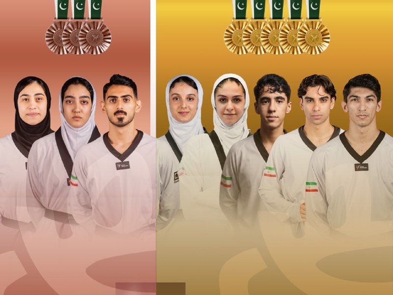 اخبار تکواندو استان اردبیل: 🥋نمایش درخشان از ستاره‌های تیم ملیایران یکه‌تاز پرزیدنت‌کاپ با 8 مدال🥇🥇🥇🥇🥇🥉🥉🥉نمایندگان ایران در رقابت‌های روز نخست پرزید