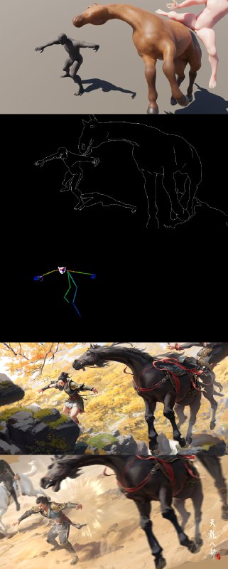 RT Zhang ChongZhang Chong: JinYong-YanMenGuan 金庸-雁门关 via @artstationhq#stablediffusion #AIart 