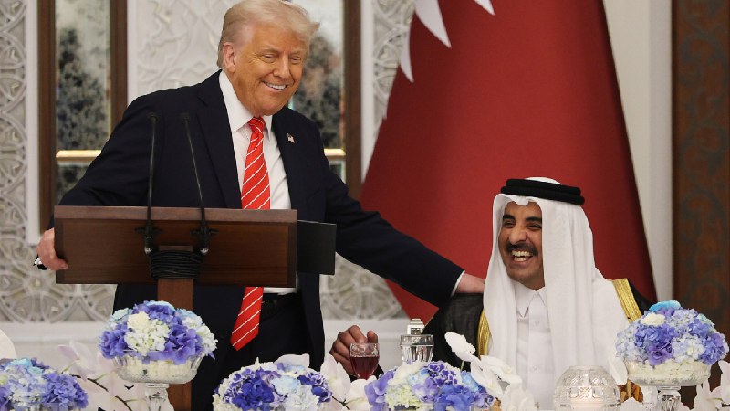 Trump to Qatar, Which Is Giving Him a Jet: ‘We Are Going to Protect You’