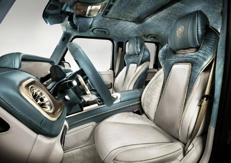 Показано три уникальных Mercedes-Benz G-класса 4