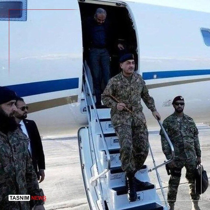 New: Pakistan's army chief, Field Marshal Asim Munir, arrived in Tehran with a delegation of Pakistani officials.
