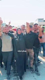 أمّ من بيت حانون تشيّع جثمان ولدها الشهيد أحمد الكفارنة